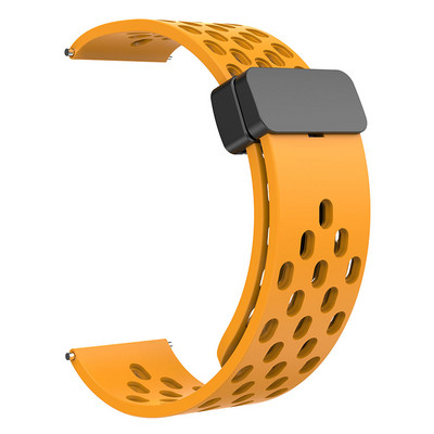 20 mm 22 mm cauruma silikona magnētiskā siksniņa Samsung Galaxy Watch 6 4 klasiskajai rokassprādzei Samsung Watch 5pro Active2 Gear S3 Band