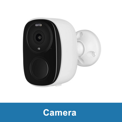 Kamera s baterijom od 3 MP i solarnim panelima od 3 W u punoj boji, noćno gledanje, sigurnosna zaštita, Wifi survalance kamera, vanjska mini video kamera