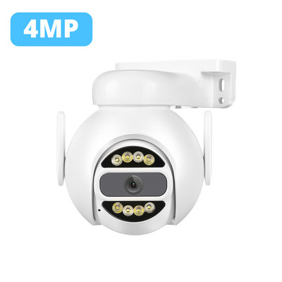8MP 4K IP kamera Wifi PTZ Dual Lens 2.8mm 8mm 10x Digital Zoom 4MP Outdoor Surveillance Security CCTV Video CamHipro CamHi Cam