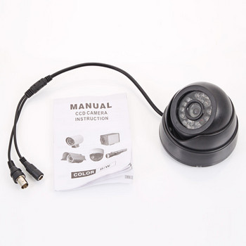 1200TVL 24 LED IP камера за нощно виждане Starlight куполна камера Вградена 3,6 мм обектив камера Монитор Видео охранителна камера за наблюдение
