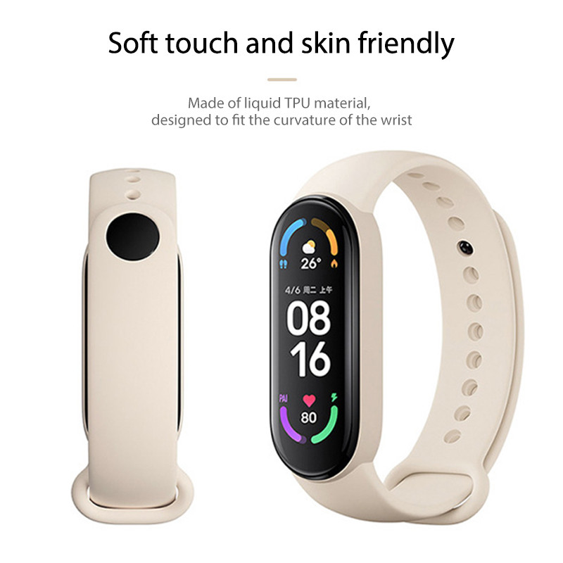 Remen za Xiaomi Mi Band 8 7 6 5 4 3 narukvica Silikonska narukvica Narukvice narukvice za MiBand 3 4 band7 band8 Dodaci za pametne satove