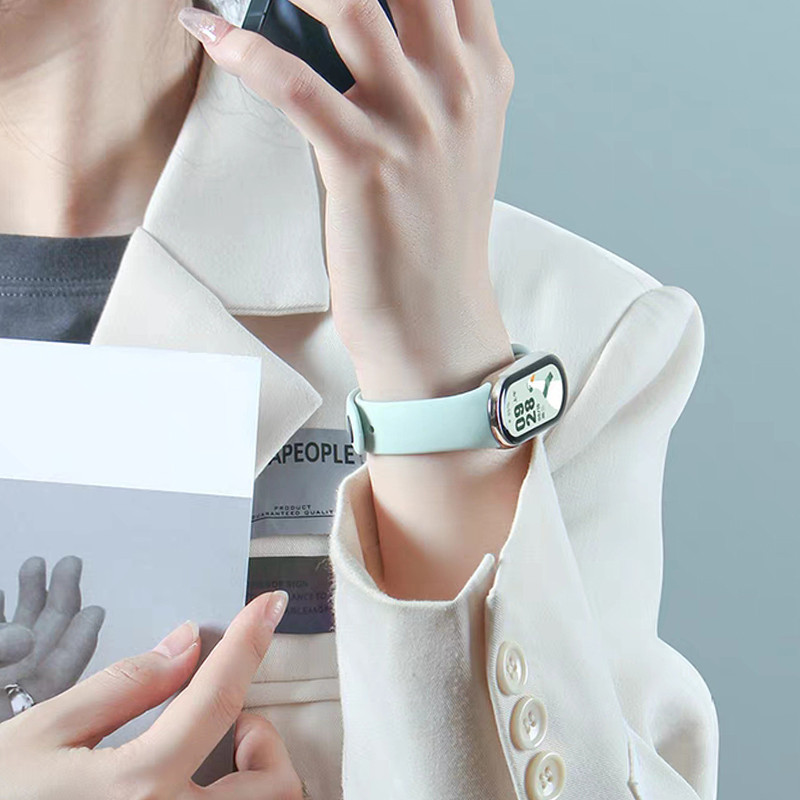 Remen za Xiaomi Mi Band 8 7 6 5 4 3 narukvica Silikonska narukvica Narukvice narukvice za MiBand 3 4 band7 band8 Dodaci za pametne satove