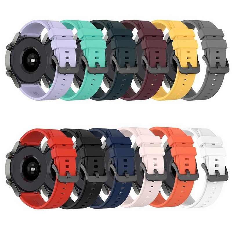 22 mm silikona pulksteņa siksniņa Xiaomi Mi Watch Color 2 rezerves aproce priekš Mi Watch Color sports S1 Pro edition correa