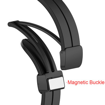Магнитна силиконова лента за Xiaomi Mi Band 8 Pro Жени Мъже Мека гривна за часовник Смяна на каишка за Redmi Watch 4