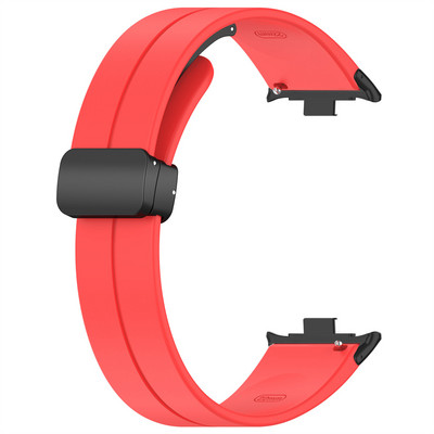 Magnetska silikonska narukvica za Xiaomi Mi Band 8 Pro Žene Muškarci Mekana petlja za narukvicu za remen za sat Redmi Watch 4 Zamjena