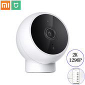 Xiaomi Mijia App AI humanoīdu noteikšanas viedā IP kamera 2K 1296P Full HD 2.4GWiFi IR nakts redzamības mazuļa drošības monitors Mi Cam