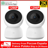 Oriģinālā viedā kamera 2K 1296P HD 360 leņķa WiFi nakts redzamības tīmekļa kameras video IP kameras mazuļa drošības monitors Xiaomi Mihome APP