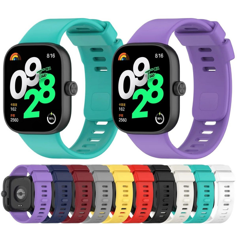 Silikonski remen za Redmi sat 4 SmartWatch narukvica za Xiaomi Mi Band 8 Pro narukvica narukvica narukvica za sat Sport modni dodaci