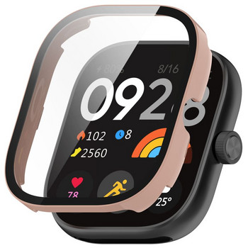 Θήκη Tempered Glass Για Xiaomi Redmi Watch 4 3 Lite Active Smart Watch Strap Προφυλακτήρας Κέλυφος Προστατευτικό οθόνης Ρολόι4 Watch3