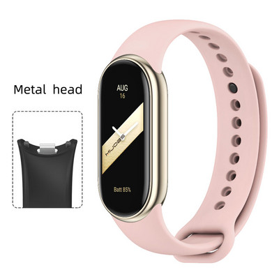 Bratara pentru Mi Band 8 Cureaua pentru Xiaomi Smart Band 8 NFC SmartWatch Sport Bratara din cauciuc siliconic Correa Miband 8 Strap