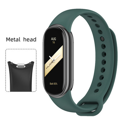 Bratara pentru Mi Band 8 Cureaua pentru Xiaomi Smart Band 8 NFC SmartWatch Sport Bratara din cauciuc siliconic Correa Miband 8 Strap