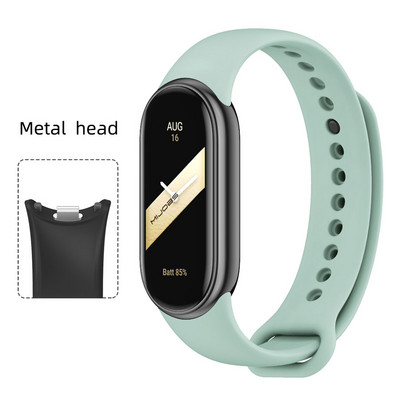 Bratara pentru Mi Band 8 Cureaua pentru Xiaomi Smart Band 8 NFC SmartWatch Sport Bratara din cauciuc siliconic Correa Miband 8 Strap