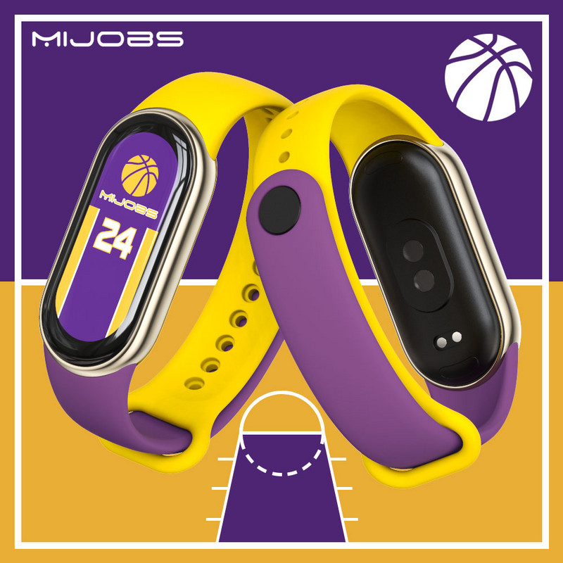 Bratara pentru Mi Band 8 Cureaua pentru Xiaomi Smart Band 8 NFC SmartWatch Sport Bratara din cauciuc siliconic Correa Miband 8 Strap