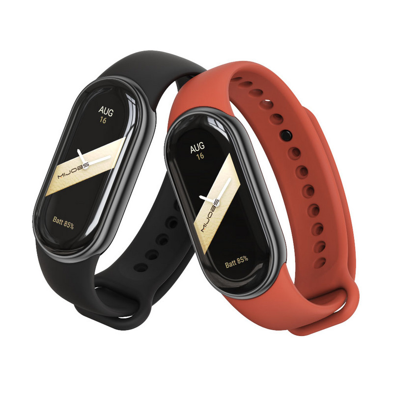 Bratara pentru Mi Band 8 Cureaua pentru Xiaomi Smart Band 8 NFC SmartWatch Sport Bratara din cauciuc siliconic Correa Miband 8 Strap