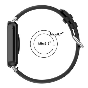 1 τεμ Δερμάτινο λουράκι ρολογιού για Mi Band 8 Pro βραχιόλια ρολόγια για Xiaomi Band 8 Pro ανταλλακτικά αξεσουάρ βραχιολιών