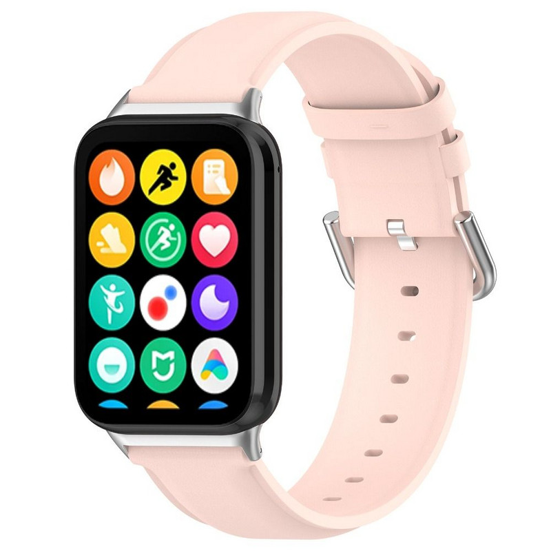 1 gab. Ādas pulksteņa siksniņa Mi Band 8 Pro rokassprādzes pulksteņu siksniņas Xiaomi Band 8 Pro nomaiņai aproces aksesuāri