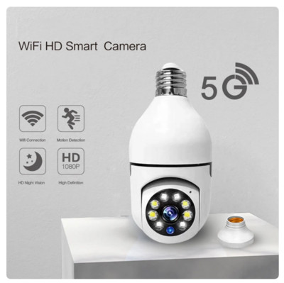 2 milijuna HD piksela Kamera s bežičnom karticom i svjetiljkom Dvosmjerna video WIFI kamera