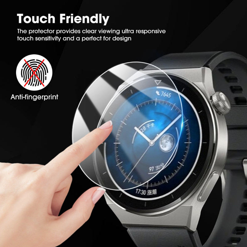 Rūdīts stikls Huawei Watch GT 3 GT2 GT3 Pro 46mm GT3 SE GT Runner Smartwatch HD caurspīdīgs ekrāna aizsargs Sprādziendroša plēve