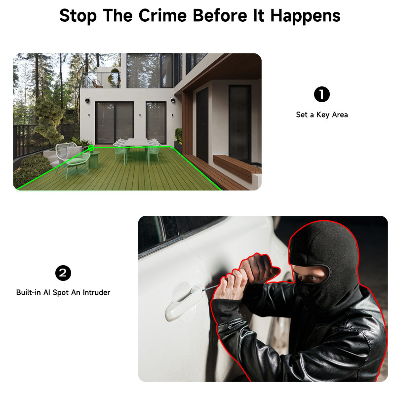 IMILAB EC3 Lite nutikas kodu turvakaamera Wifi IP 2K HD välise videovalve veebikaamera Mornitor CCTV IP66 kaamera globaalne versioon