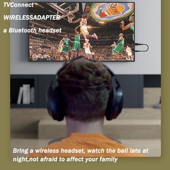H7 Tv Bluetooth Ακουστικά Ασύρματα ακουστικά με προσαρμογέα μικροφώνου USB Ακουστικά ακύρωσης θορύβου στερεοφωνικά πτυσσόμενα μπάσα για ακουστικά τηλεόρασης