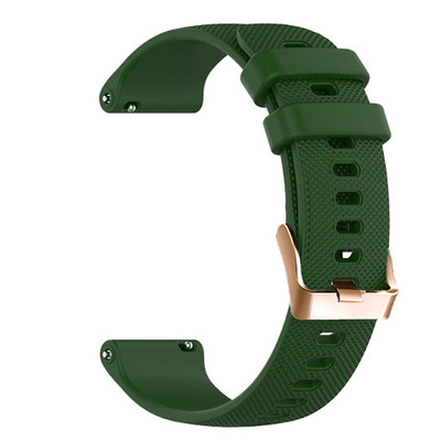 20 mm silikoonist kellarihm Garmin Vivomove Style HR Sport Trend Luxe Sport Band Nutikella randmepaela asenduskäevõru jaoks