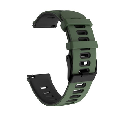 22 20 mm silikona siksniņa Garmin Forerunner 265 965 255 255M 245 645 158 55/Venu 2 Plus/Vivoactive 4 3/Venu SQ 2 rokassprādzes siksnām