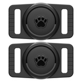 Silikoonist Airtag koera kaelarihma hoidik Apple AirTag ümbrisele Veekindel kassi kaelarihma hoidja Tear-Resista Air Tag Case GPS Tracker kate