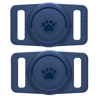 Silikoonist Airtag koera kaelarihma hoidik Apple AirTag ümbrisele Veekindel kassi kaelarihma hoidja Tear-Resista Air Tag Case GPS Tracker kate