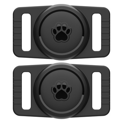 Silikoonist Airtag koera kaelarihma hoidik Apple AirTag ümbrisele Veekindel kassi kaelarihma hoidja Tear-Resista Air Tag Case GPS Tracker kate