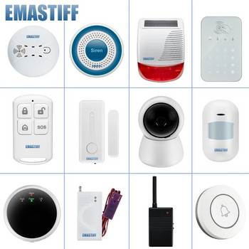 Направи си сам W2B PG103 алармен сензор за домашна охрана срещу крадци 433MHz WiFi GSM алармена система Безжичен контрол на приложението Tuya Smart House