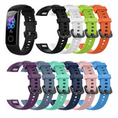 Curea pentru brățări Huawei Honor Band 5 4 brățară sport colorată brățară de schimb din silicon pentru accesorii inteligente Honor Band 5