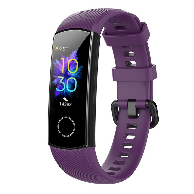 Curea pentru brățări Huawei Honor Band 5 4 brățară sport colorată brățară de schimb din silicon pentru accesorii inteligente Honor Band 5