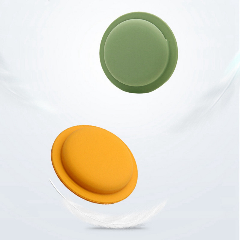 3Gb Airtags Case Silikona Aizsargpiedurkne Līmējoša Montāžas Pogas Mīksta Pārsega Aizsargs Apple Airtagiem Piederumi