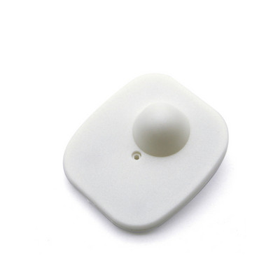 100 tk kontrollpunkti turvalisusega ühilduv Rf 8.2Mhz Mini Tag valge tihvtiga RF EAS vargusvastase värava antennisüsteemi jaoks