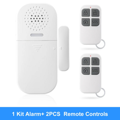 Alarmă fără fir Tomteen cu senzor pentru fereastră ușă 130 dB Alarmă antifurt PIR Sistem magnetic pentru casă inteligentă Telecomanda Alarmă de securitate