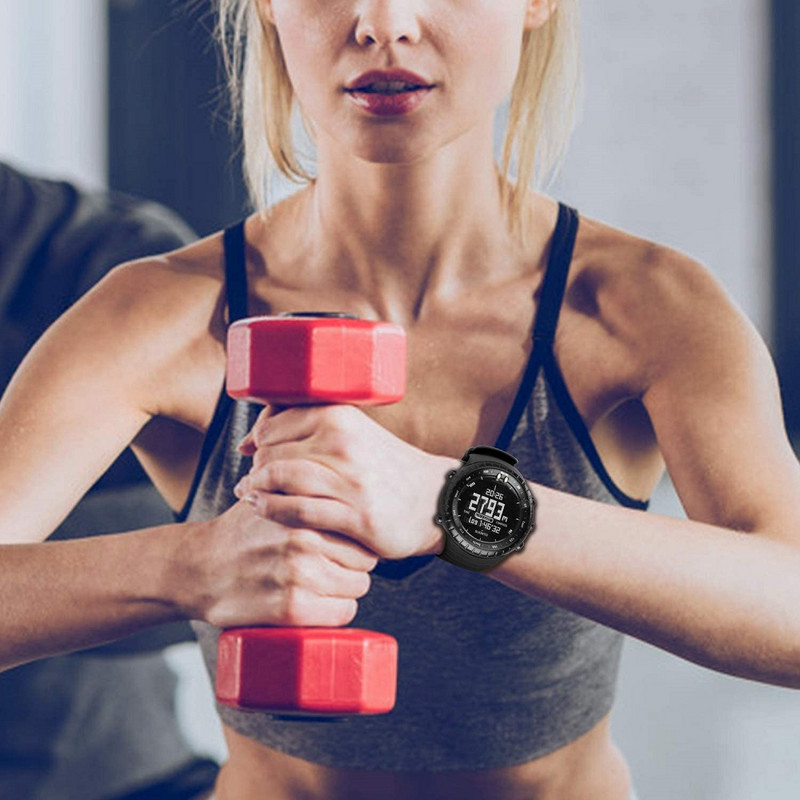 Szilikon óraszíj a Suunto Core-hoz, sport csereszíj fém kapcsos szíjjal a Suunto Core-hoz