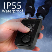 Blocare de securitate pentru ciclism Telecomandă fără fir Alarma antifurt Blocare cu cod pentru motocicletă electrică Lacăt Accesorii pentru biciclete