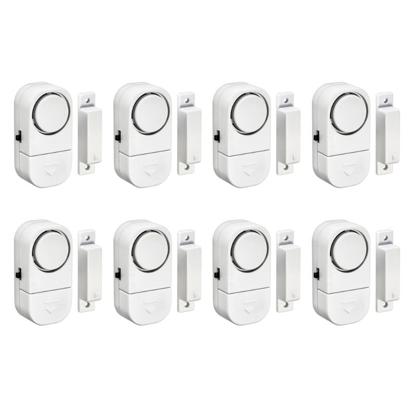 Sistem de alarmă fără fir pentru ușă de fereastră antiefracție Senzor magnetic