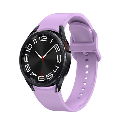 Silikoonrihm Samsung Galaxy Watch 6 klassikalisele 43mm 47mm kellale6 5 4 40mm 44mm 5Pro 45mm No Gaps Soft Correa ametlik käevõru