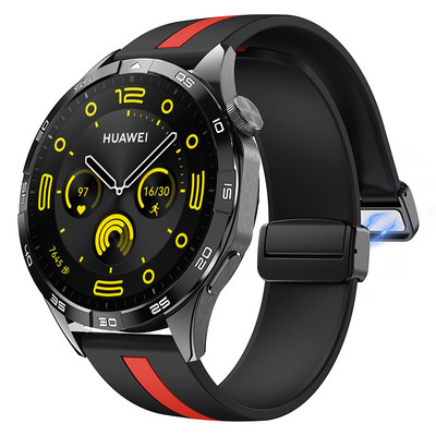 ​20 mm 22 mm magnētiskā D sprādzes siksniņa tālrunim Samsung Galaxy Watch 6 5 4, kas paredzēts Huawei GT4 3 GT2 pro aproce Garmin Vivoactive 4 siksniņai