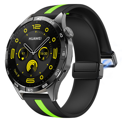 ​20 mm 22 mm magnētiskā D sprādzes siksniņa tālrunim Samsung Galaxy Watch 6 5 4, kas paredzēts Huawei GT4 3 GT2 pro aproce Garmin Vivoactive 4 siksniņai