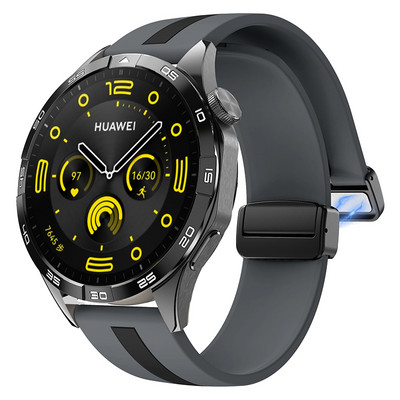 ​20 mm 22 mm magnētiskā D sprādzes siksniņa tālrunim Samsung Galaxy Watch 6 5 4, kas paredzēts Huawei GT4 3 GT2 pro aproce Garmin Vivoactive 4 siksniņai