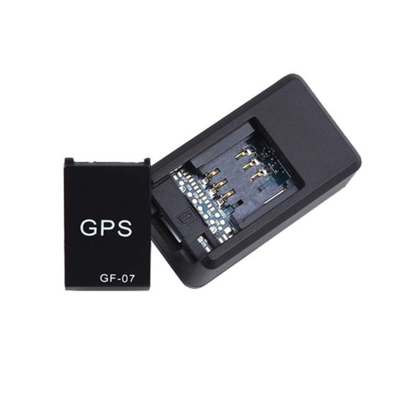 1PC GPS vietrādis Mazs un spēcīgs magnētisks automašīnas bērns pret zādzību zudumu rezervēšana Transportlīdzekļa izsekošanas instruments Automašīnas izsekošanas dievs GF07