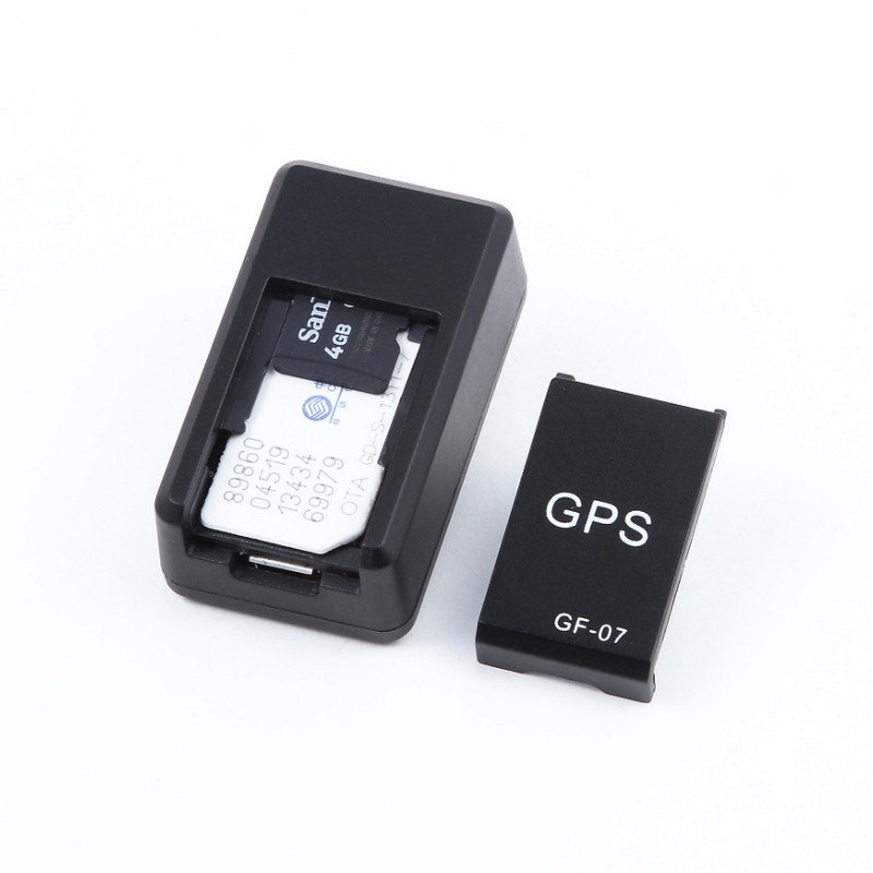 1PC GPS vietrādis Mazs un spēcīgs magnētisks automašīnas bērns pret zādzību zudumu rezervēšana Transportlīdzekļa izsekošanas instruments Automašīnas izsekošanas dievs GF07