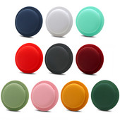 Carcasă din silicon Airtags Tracker Manșon de protecție anti-pierdere Adeziv pentru spate Capac moale de protecție pentru accesorii Apple Airtags