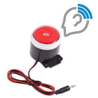 Mini Horn Electronic Sound Alarm System Sireen DC 12V 120 jaoks Home Securit jaoks