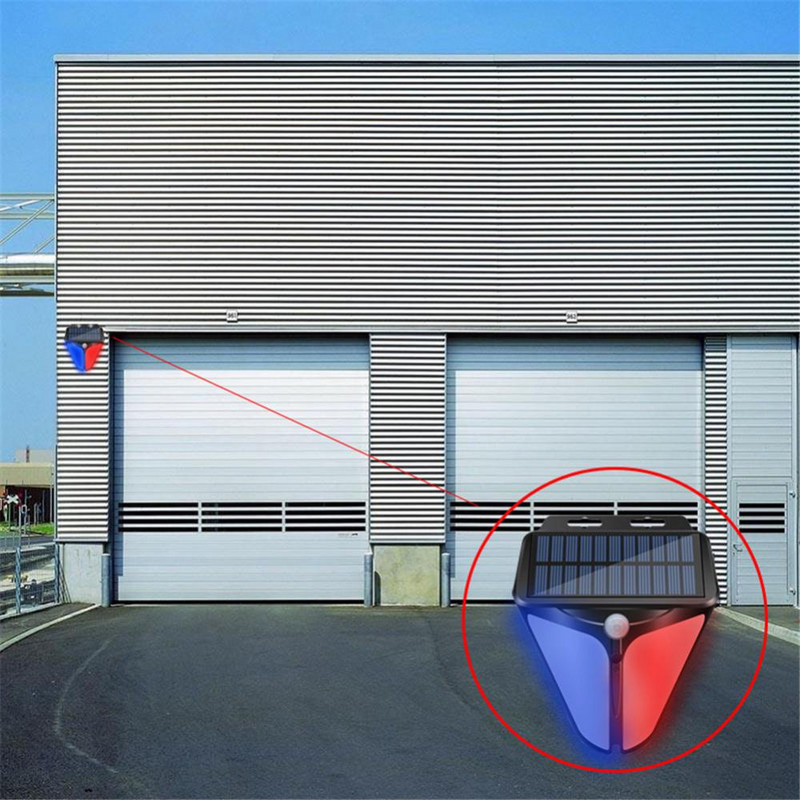 Saules trauksmes signāla gaismas signāla sirēna kustības sensors Bezvadu ar saules enerģiju darbināma trauksmes sirēna Zibspuldzes trauksmes lampa Strobe gaismas sirēna