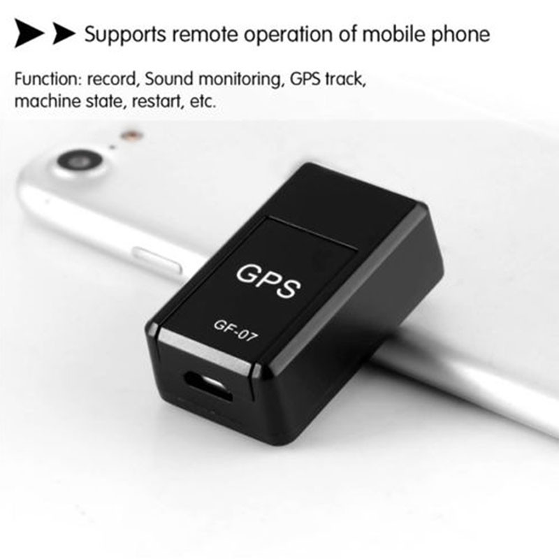 GF07 Mini GPS Tracker Pret Lost 4G Magnētiskais GPS Reāllaika Auto lokators GSM/GPRS izsekošanas ierīce Transportlīdzekļiem Bērniem Mājas kaķu suns