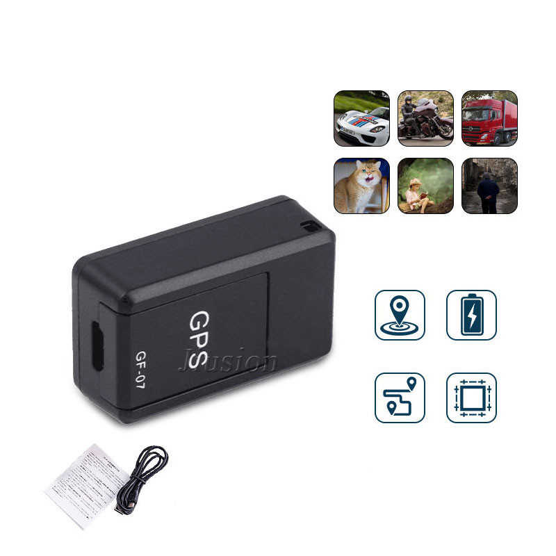 GF07 Mini GPS Tracker Pret Lost 4G Magnētiskais GPS Reāllaika Auto lokators GSM/GPRS izsekošanas ierīce Transportlīdzekļiem Bērniem Mājas kaķu suns