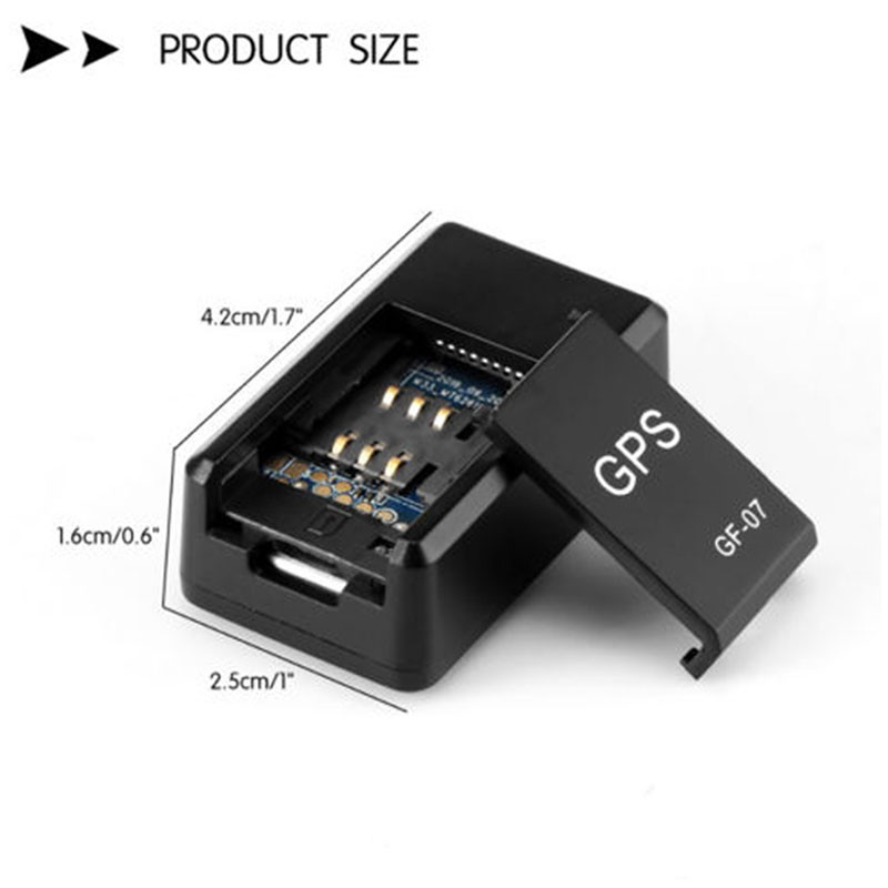 GF07 Mini GPS Tracker Pret Lost 4G Magnētiskais GPS Reāllaika Auto lokators GSM/GPRS izsekošanas ierīce Transportlīdzekļiem Bērniem Mājas kaķu suns